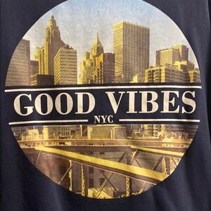 H&M Kids Good Vibes NYC T-Shirt - Black and Yellow
